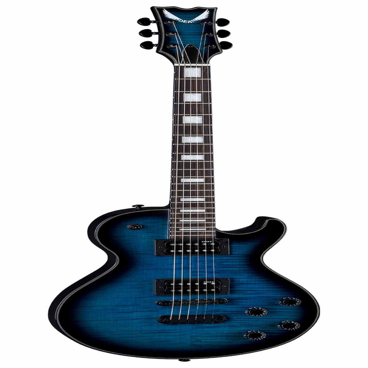 Dean Guitars TB JC SEL TBB Thoroughbred John Connolly Electric Guitar (Trans Blueburst)