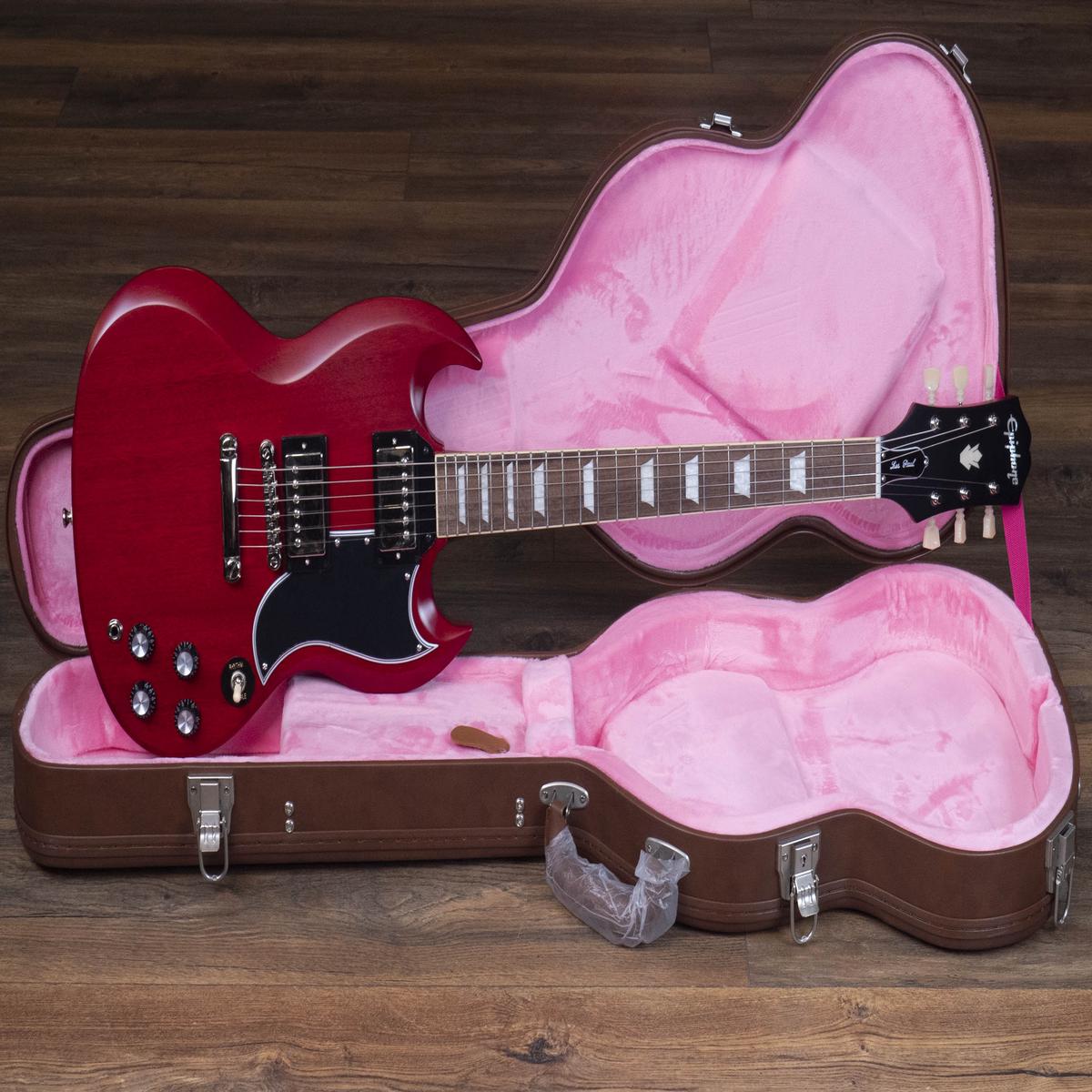 Epiphone 1961 Les Paul SG Standard, Aged Sixties Cherry, with Hard Case