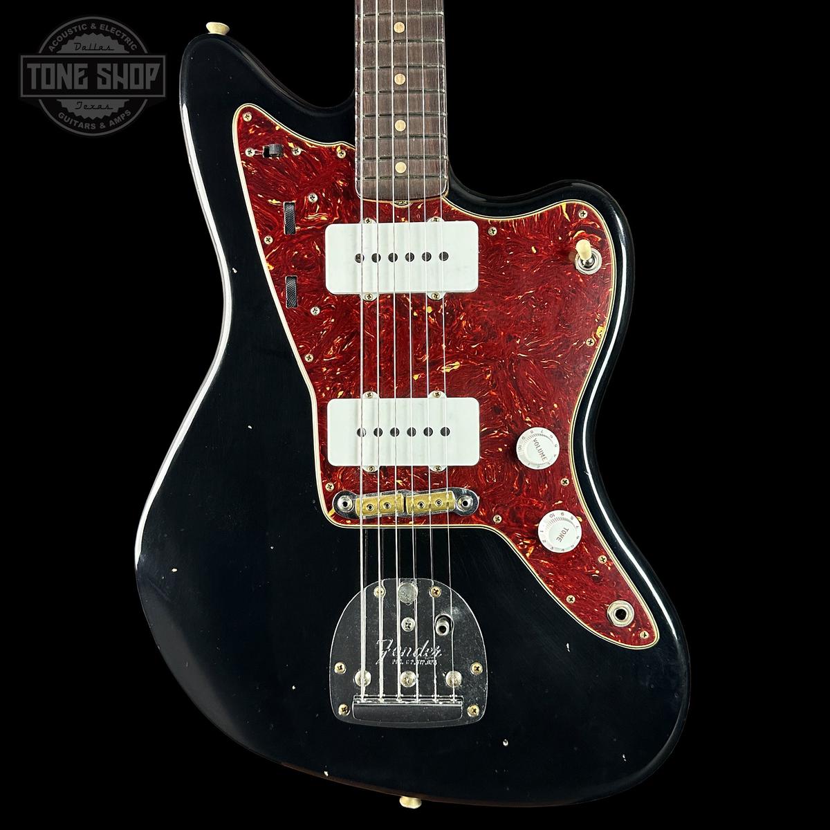 Fender Custom Shop 1962 Jazzmaster Journeyman Relic Black w/case CZ588745