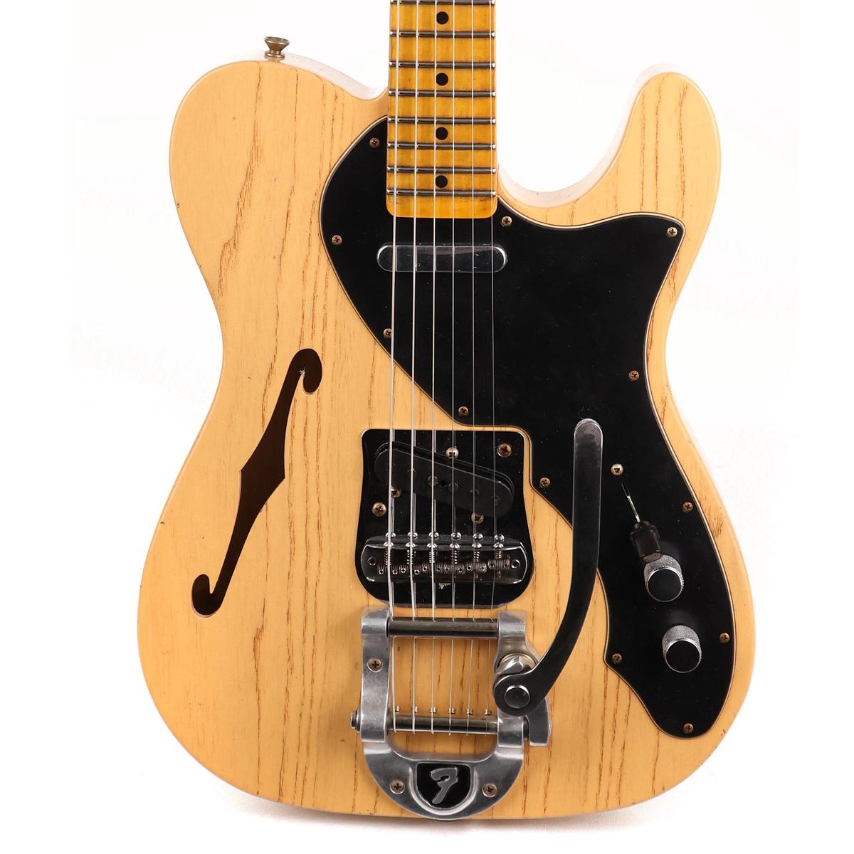 Fender Custom Shop 1968 Telecaster Thinline Journeyman Relic Aged TV Yellow 2023