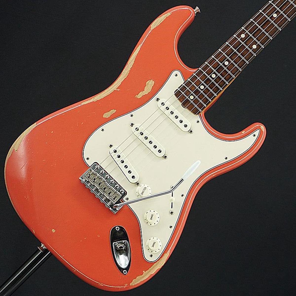 Fender Custom Shop Used 2018 Fender Postmodern Stratocaster Journeyman Relic (Faded Fiesta Red) [SN.XN2123]