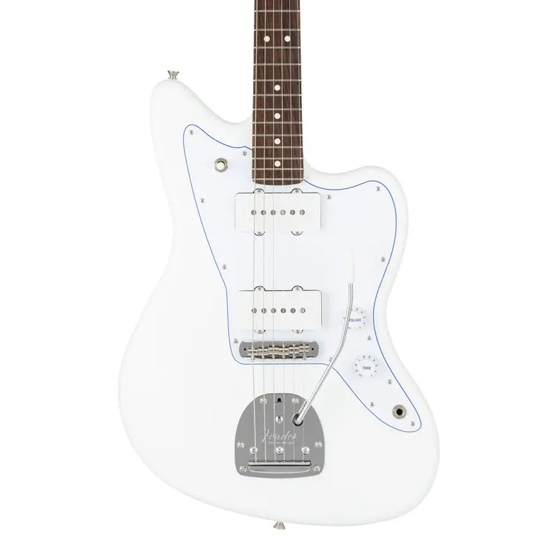 Fender Made in Japan Limited Hybrid II Jazzmaster Blanc - White, Rosewood Fingerboard