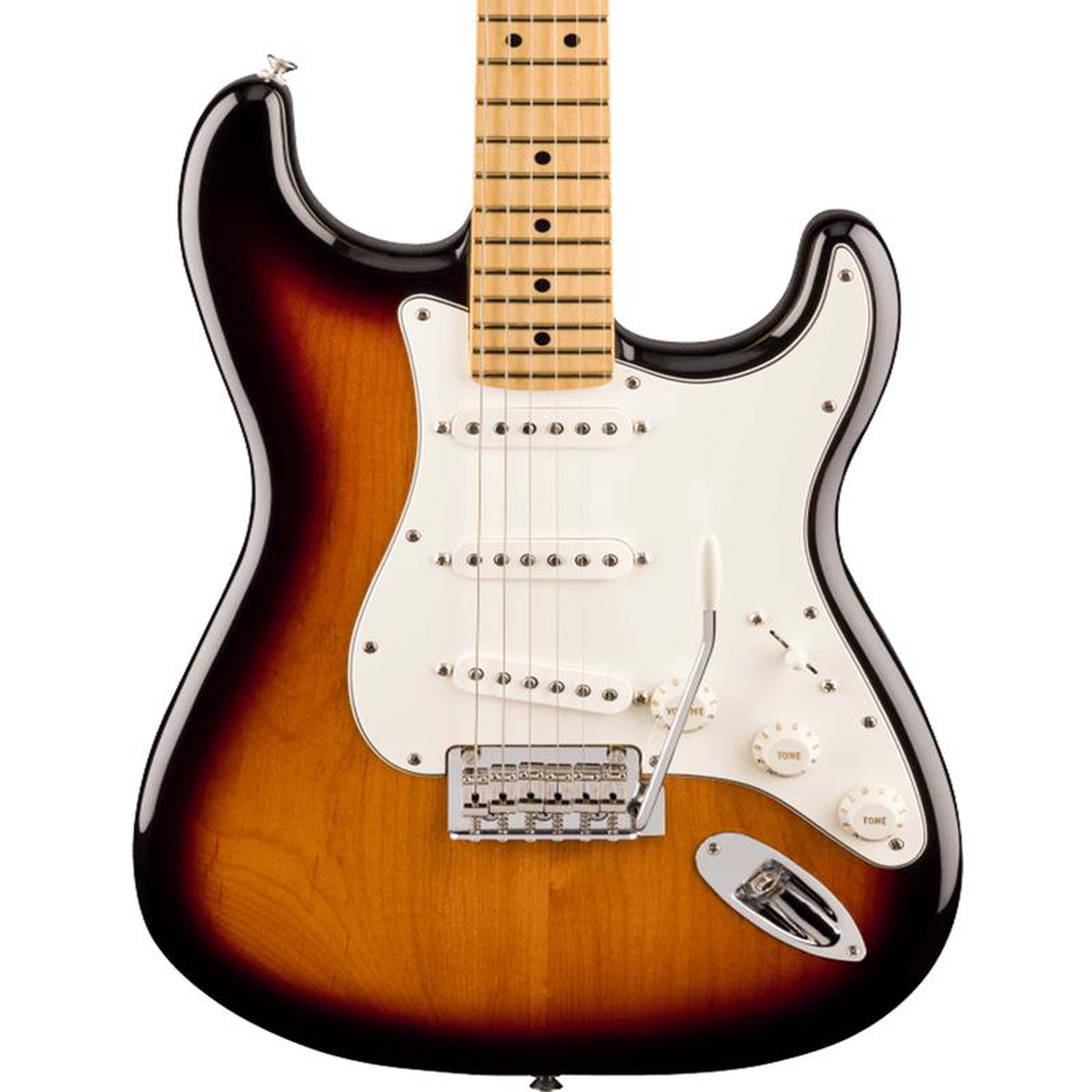 Fender Player Stratocaster, Maple Fingerboard Electric Guitar  Anniversary 2-Color Sunburst