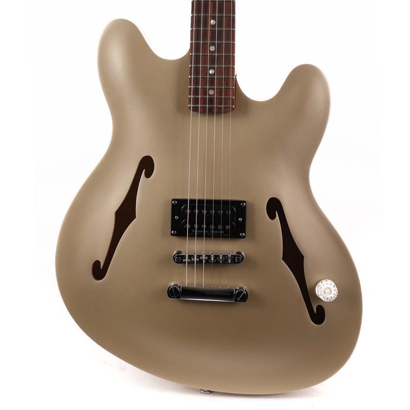 Fender Tom DeLonge Starcaster Satin Shoreline Gold 2025