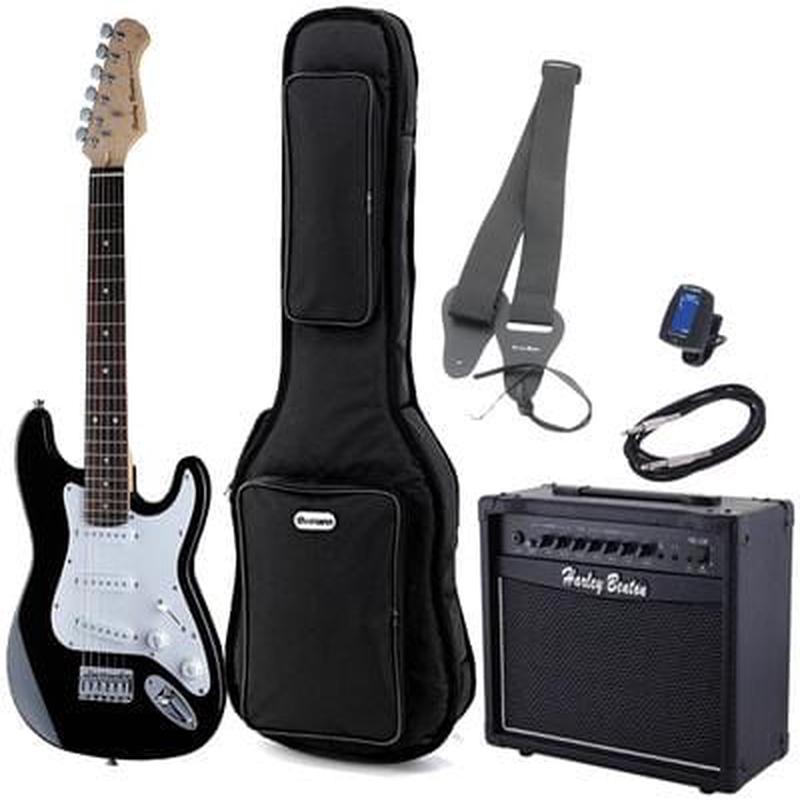 Harley Benton ST-Mini BK Bundle 1