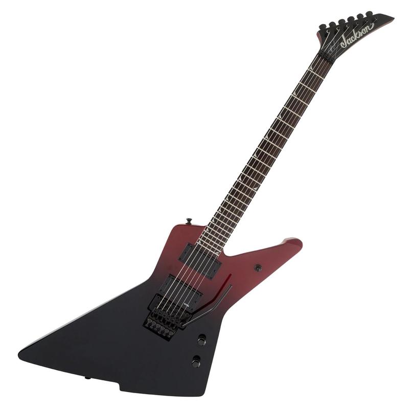Jackson Demmelition Fury Floyd Electric Guitar in Red Tide Fade - 2916063533