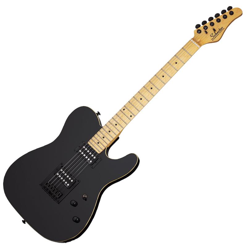 Schecter Pt M/M Electric Guitar in Gloss Black - 2140SHC