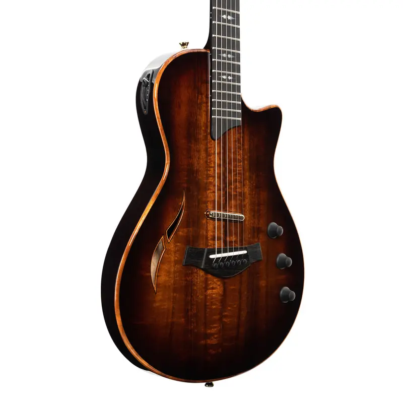 Taylor T5z Custom Koa Hollow-Body Electric-Acoustic Guitar w/ Armrest - Shaded Edgeburst