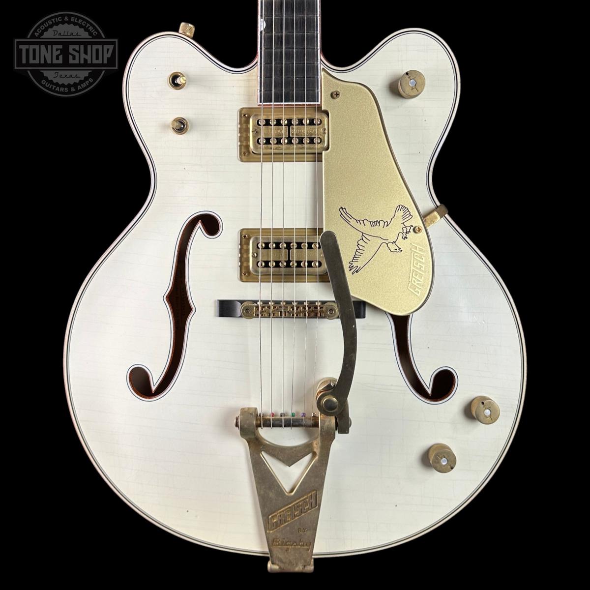 Used 2023 Gretsch Stephen Stern Masterbuilt G6136-CS White Falcon Relic w/Case TSU24189