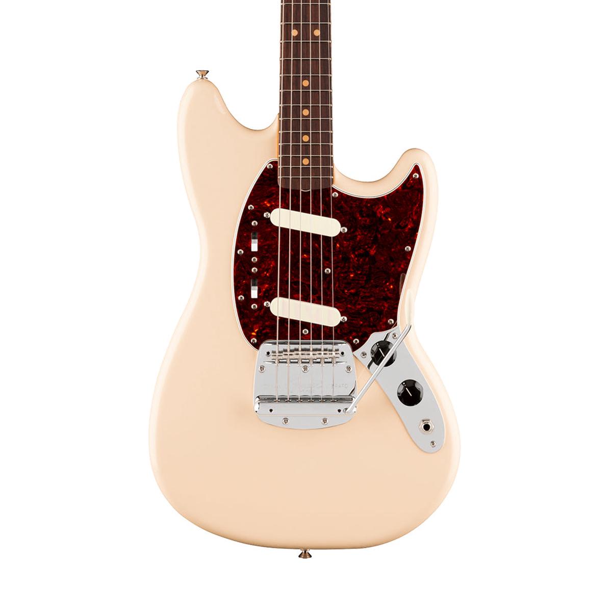 Fender Vintera III Mid 60s Mustang Rosewood Electric Guitar - Olympic White