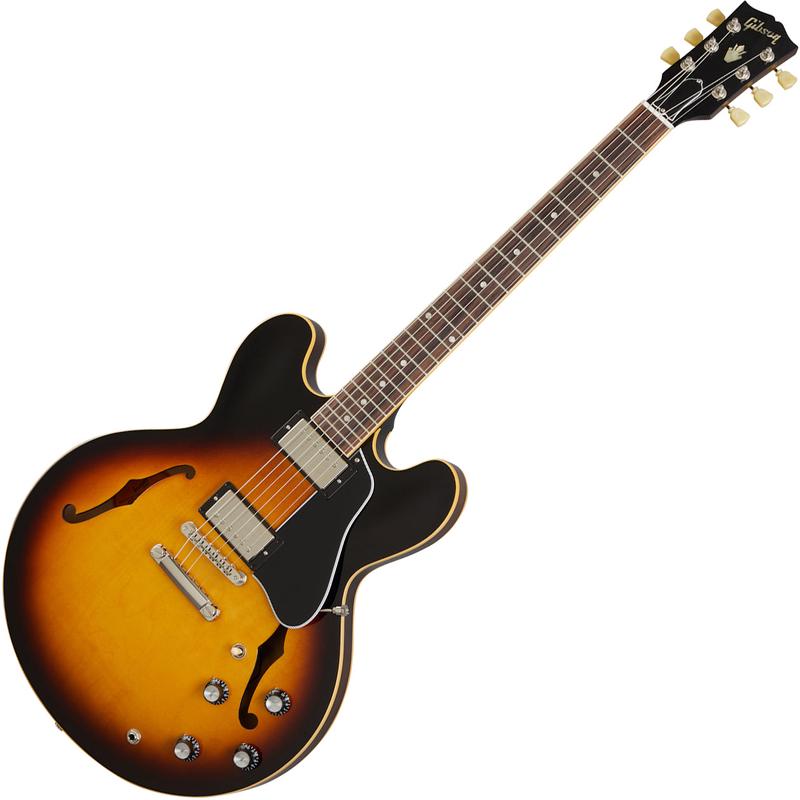 Gibson ES 335 Hollow Body Electric Guitar w/Case in Vintage Burst - ES3500VBNH