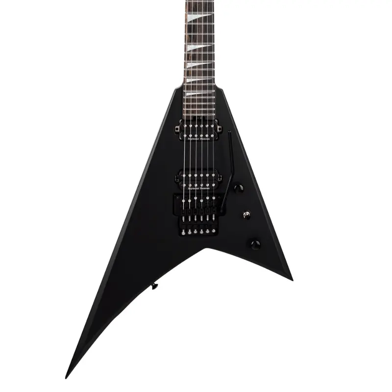Jackson American Series Rhoads RR24 Electric Guitar - Satin Black, Ebony Fingerboard