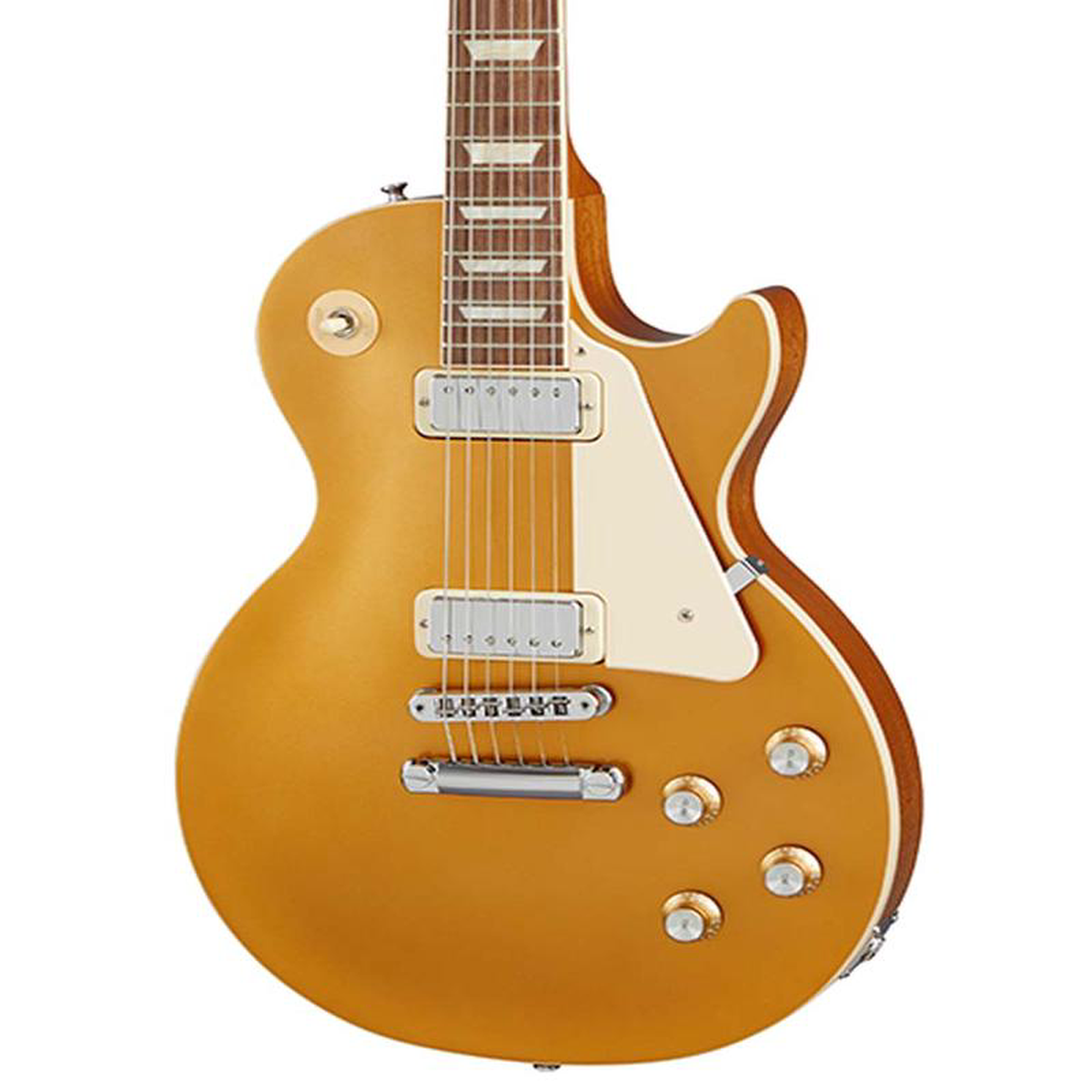Pre-Owned Gibson Les Paul Deluxe 70s Electric Guitar 8211 Goldtop Used