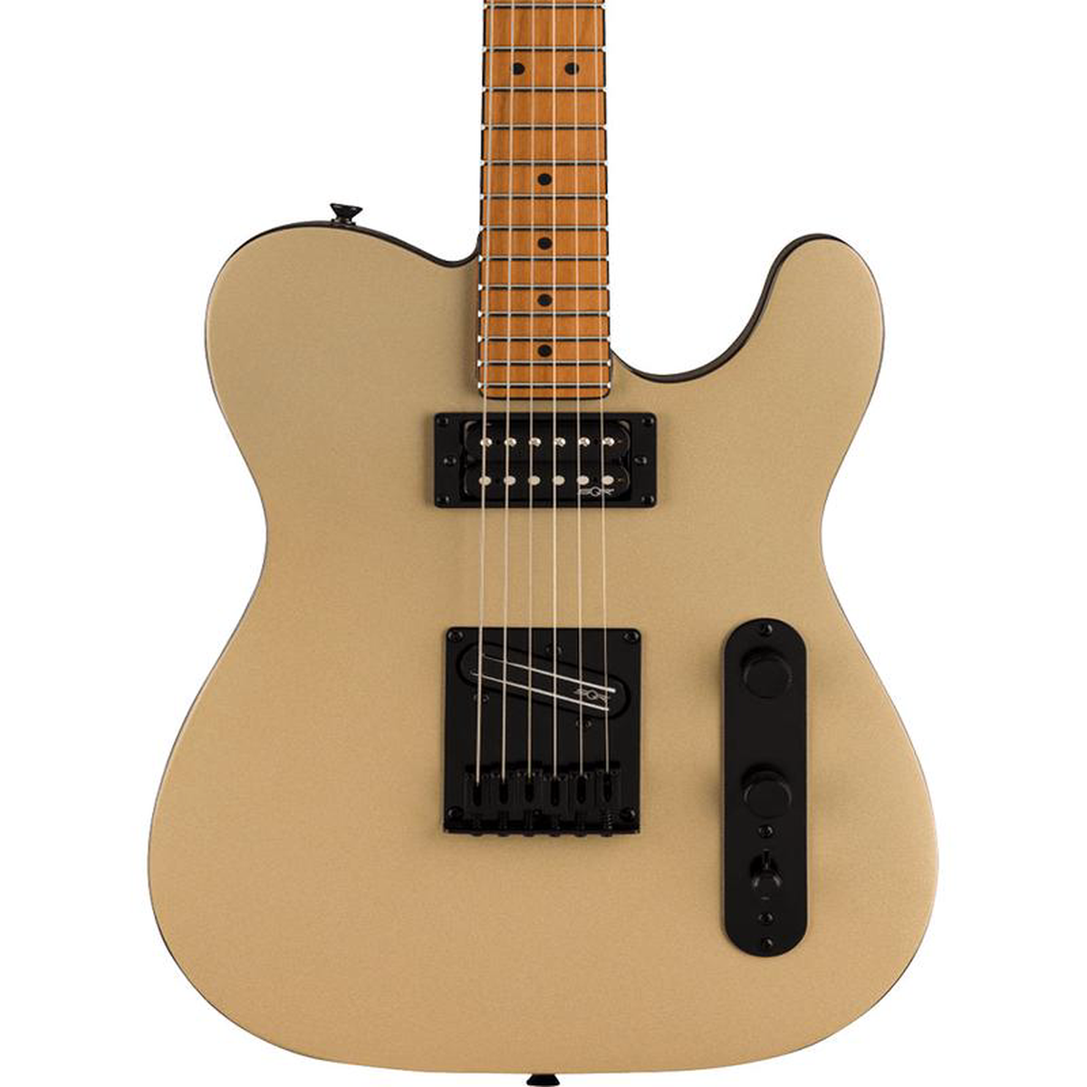 Pre-Owned Squier Contemporary Telecaster RH Roasted Maple Fingerboard 8211 Shoreline Gold