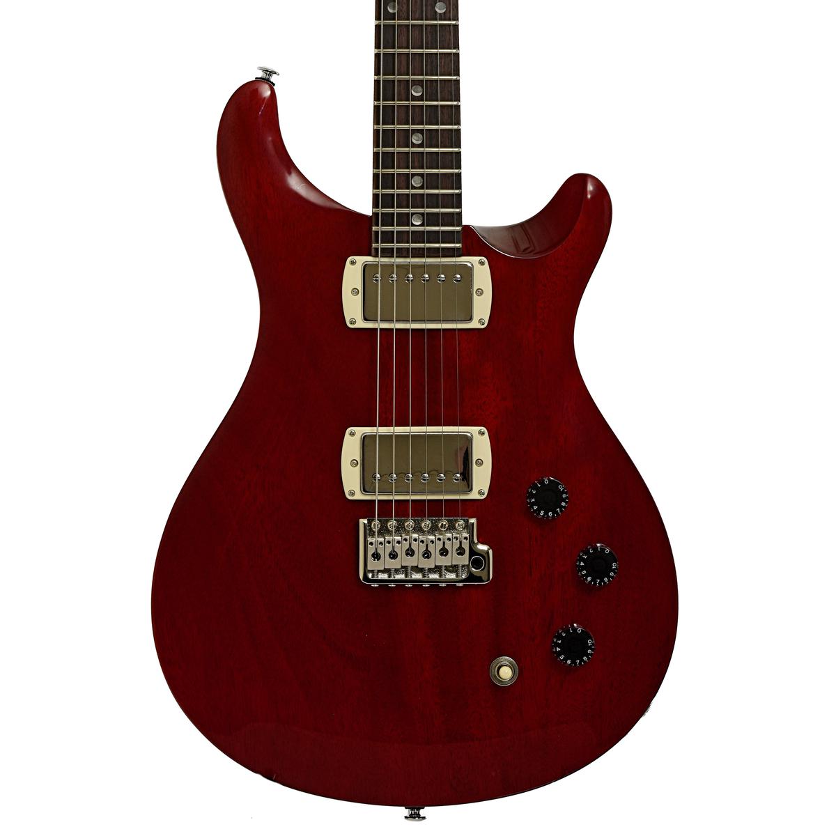 PRS SE DGT Standard Electric Guitar & Gigbag, Vintage Cherry