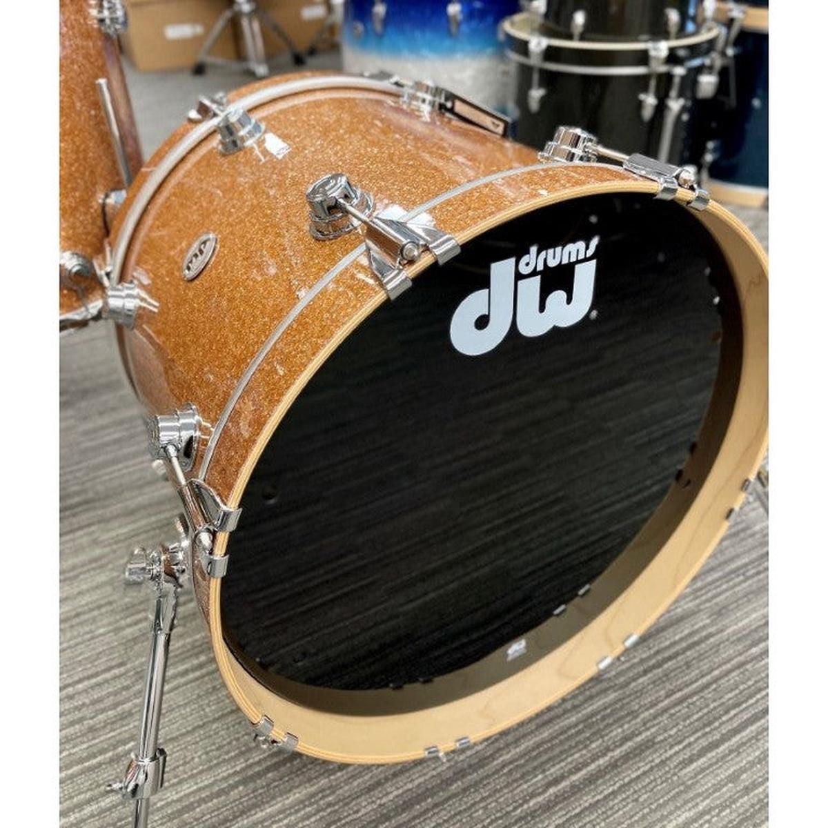 DW Drums - Collector's Series 3-Piece Shell Kit Champagne Glass