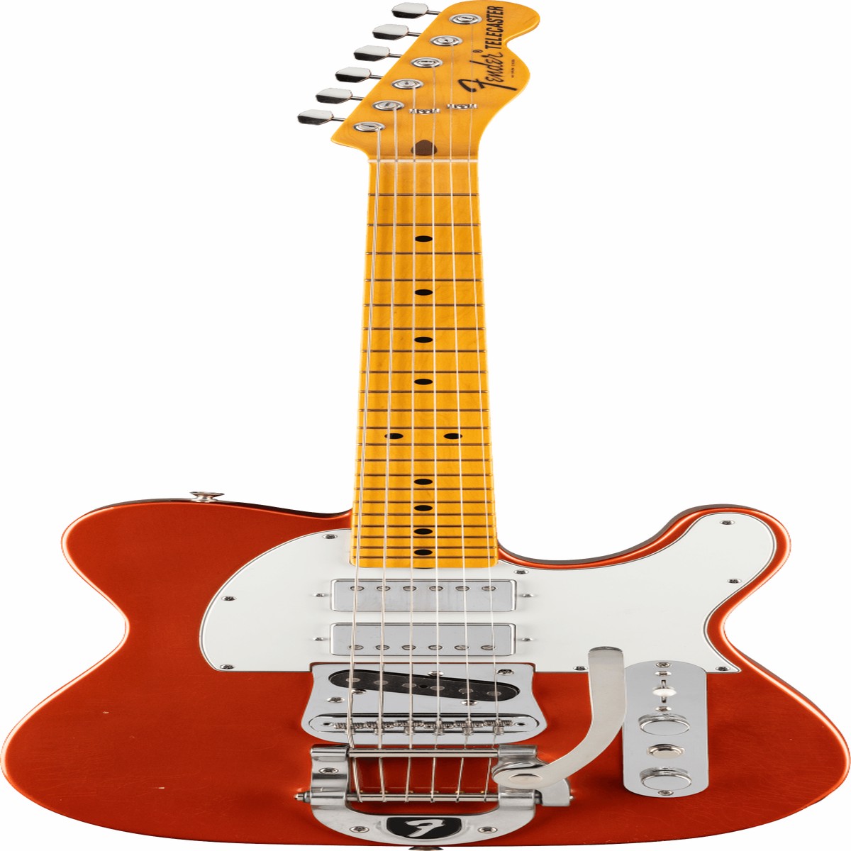 Fender Stories Collection Mike Campbell Red Dog Telecaster, Maple Fingerboard, Red Dog Red