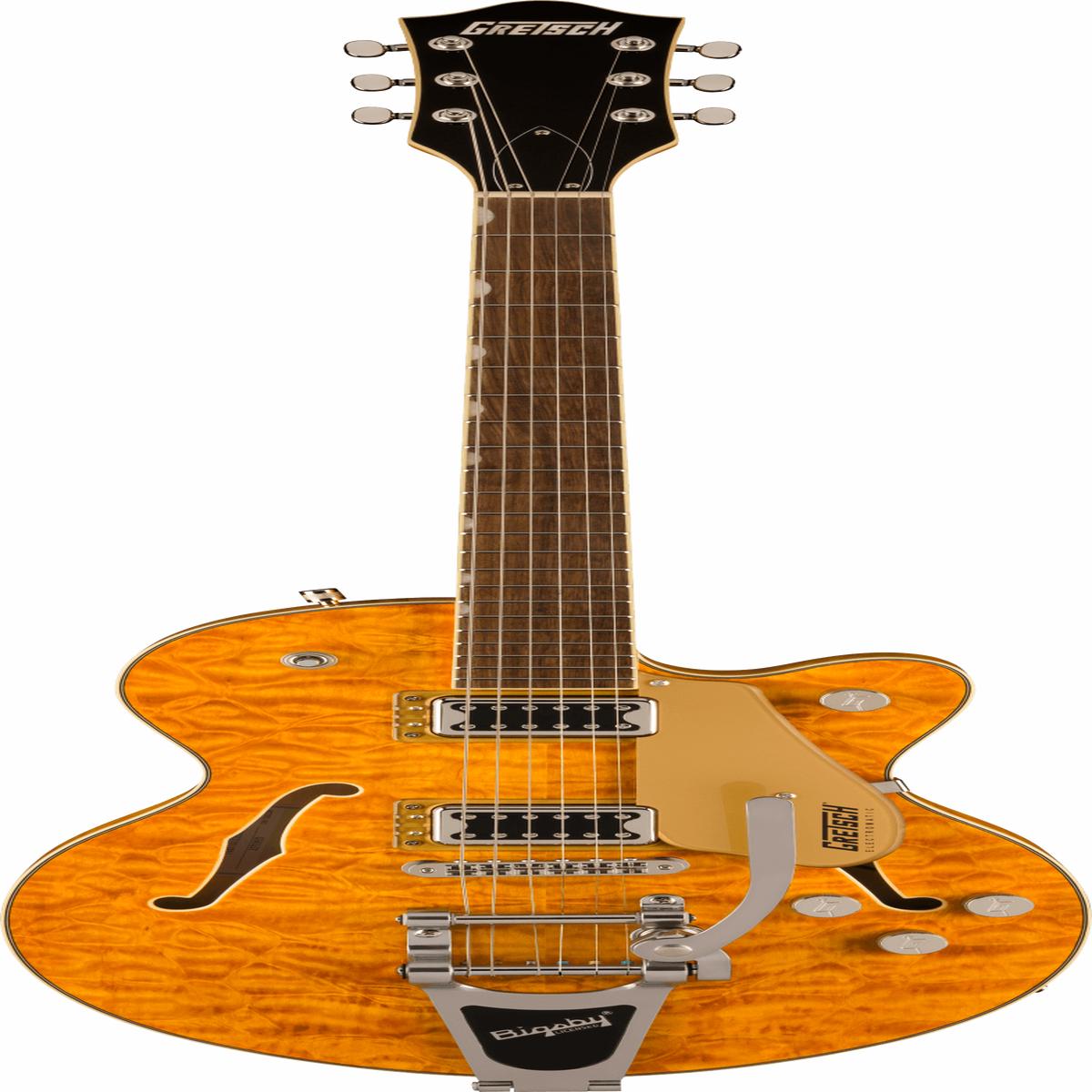 Gretsch G5655T-QM Electromatic Center Block Jr. Single-Cut Quilted Maple with Bigsby, Speyside