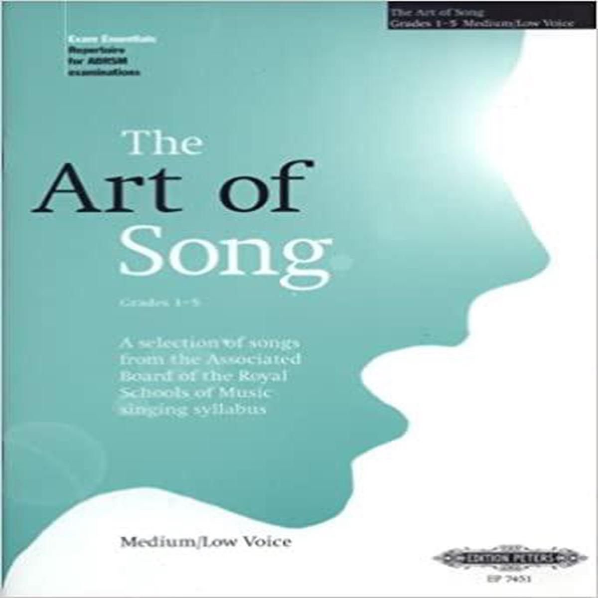 Art of Song Grades 1-5 (Medium-Low Voice)