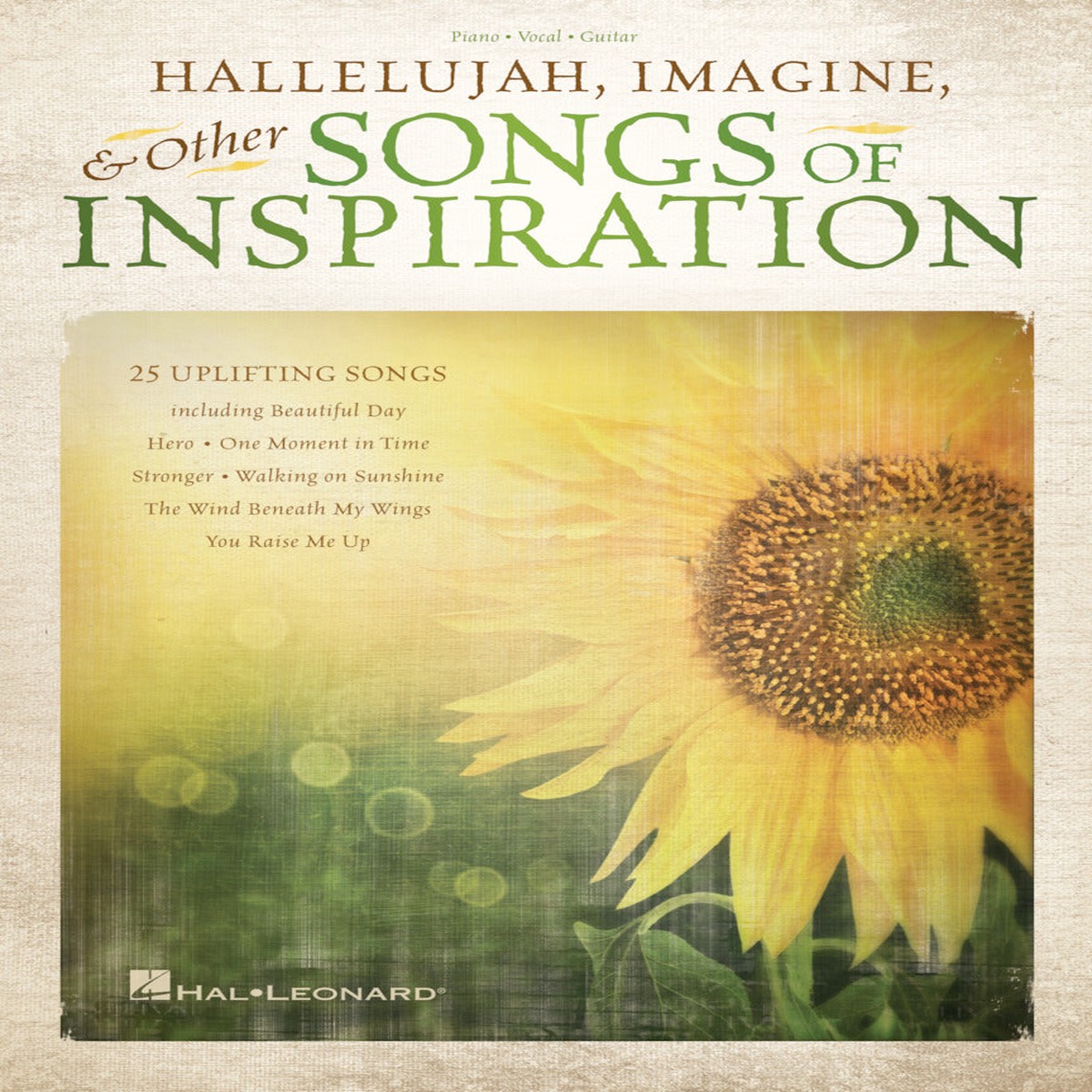 HALLELUJAH, IMAGINE & OTHER SONGS OF INSPIRATION (P/V/G) //