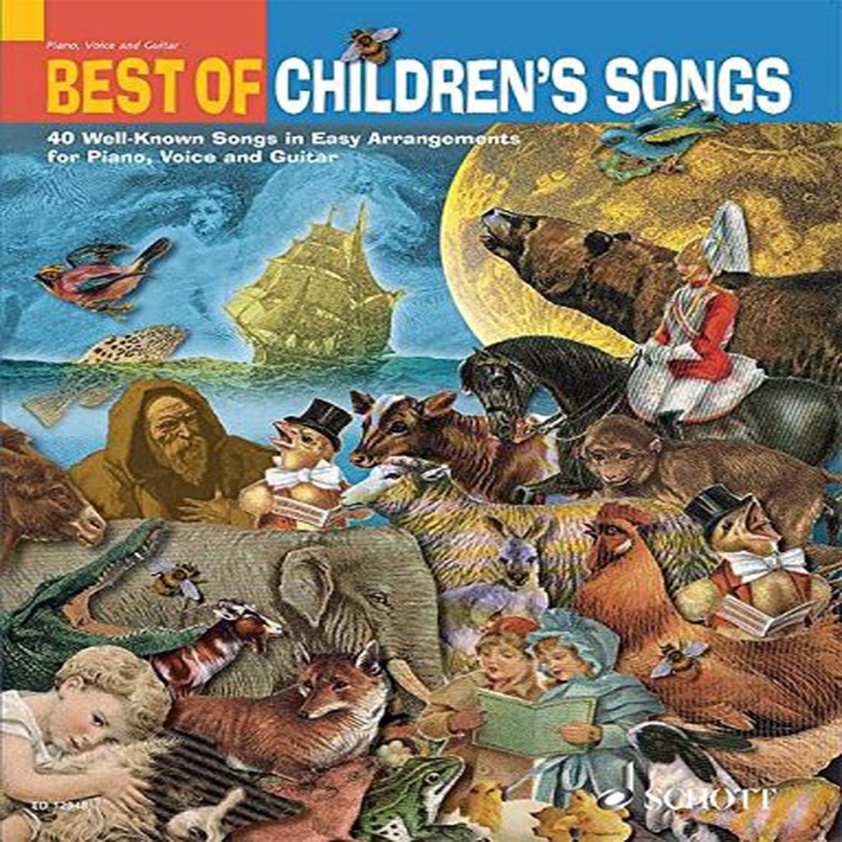 Best of Children's Songs (40 Songs for Piano, Voice and Guitar)
