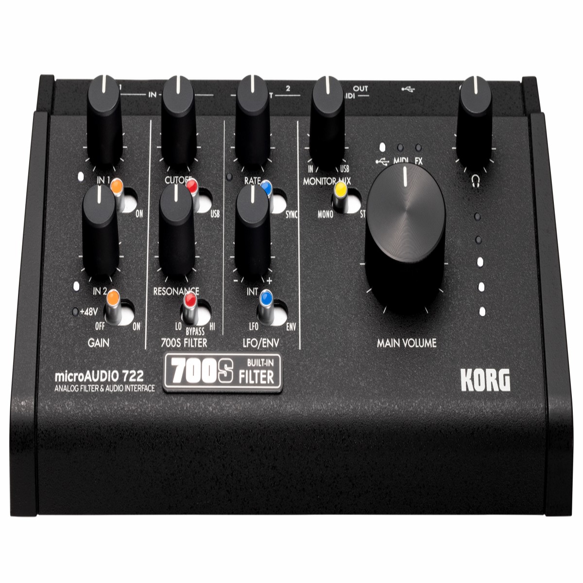 Korg microAUDIO 722 Analogue Filter & Audio Interface