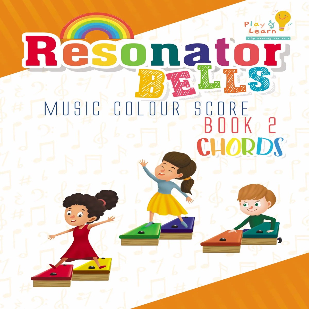 () Resonator Bells Music Colour Score Book 2 (Chords)
