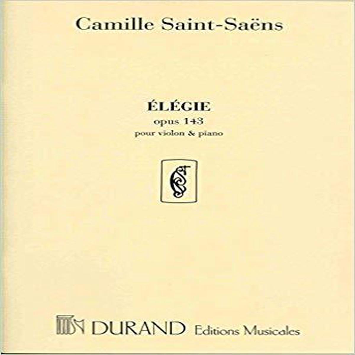 Camille Saint-Sans - lgie op 143 for Violin & Piano