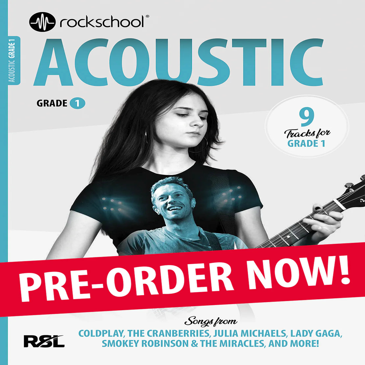 ( Pre-order) Rockschool Acoustic Guitar Grade 1 (2026)
