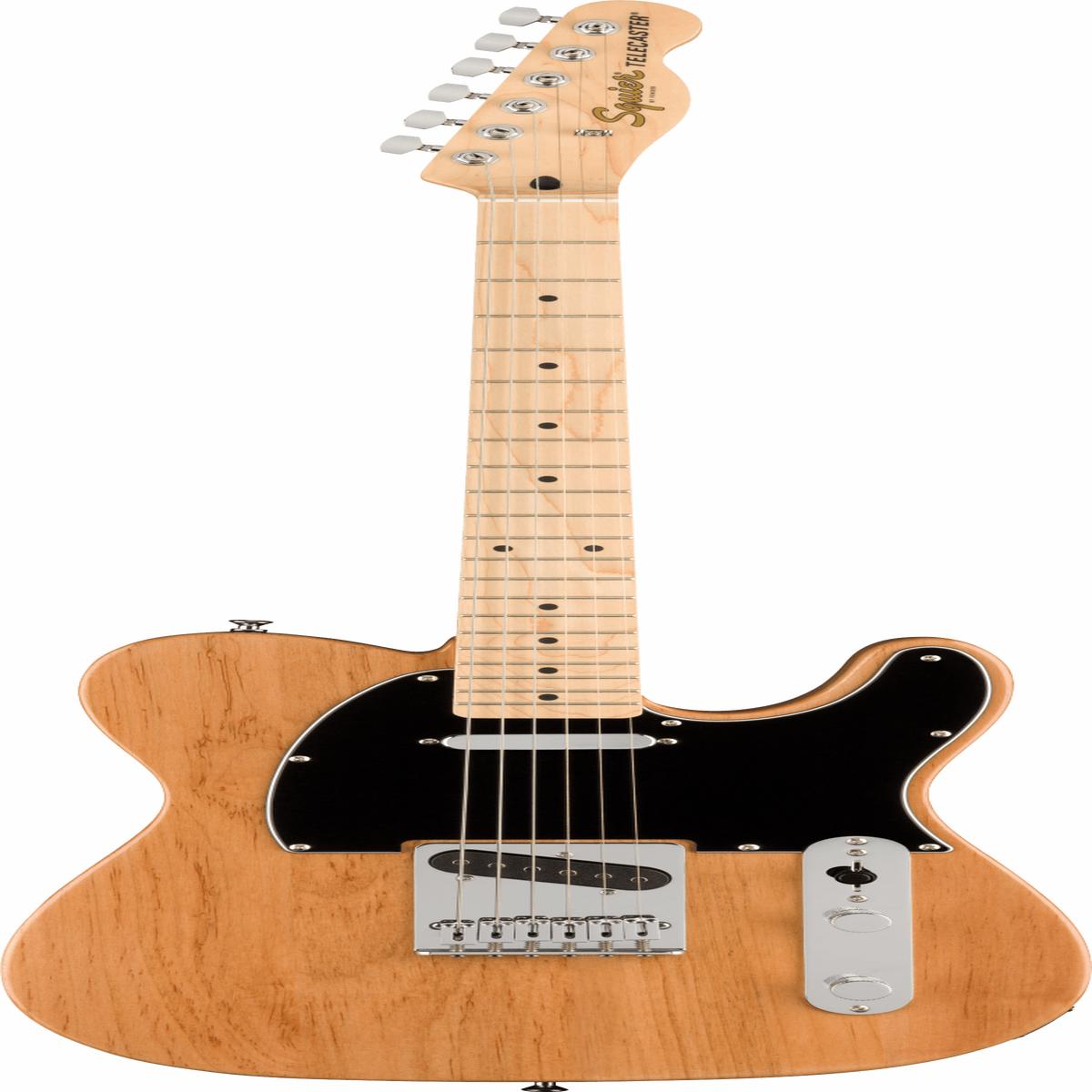 Squier FSR Affinity Series Telecaster, Maple Fingerboard, Black Pickguard, Natural