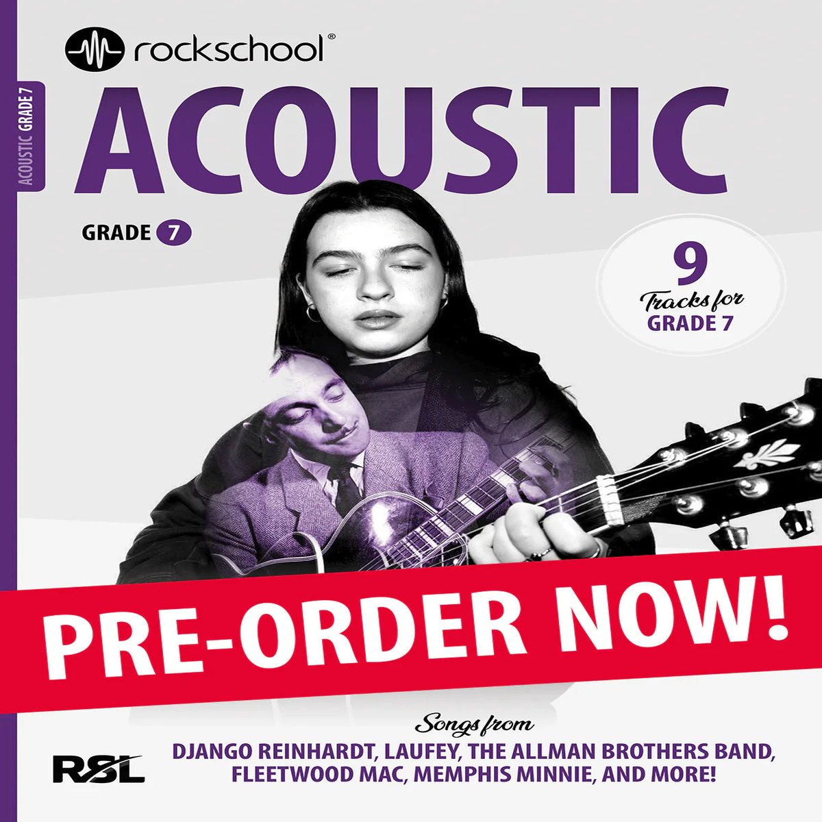 ( Pre-order) Rockschool Acoustic Guitar Grade 7 (2026)