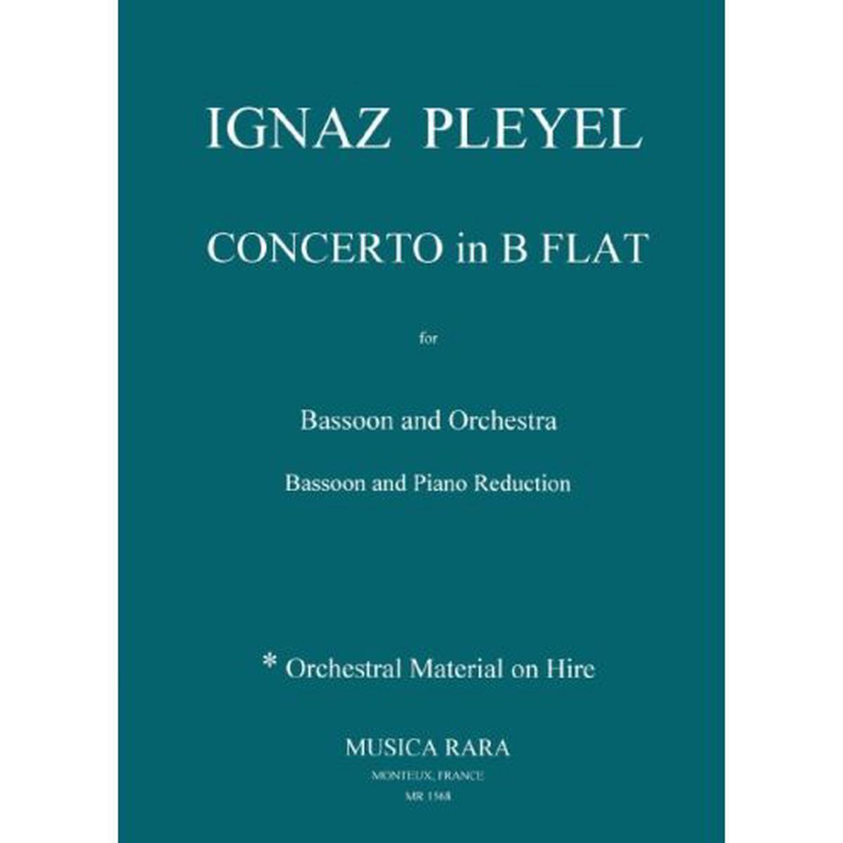 Concerto in Bb for Bassoon and Orchestra