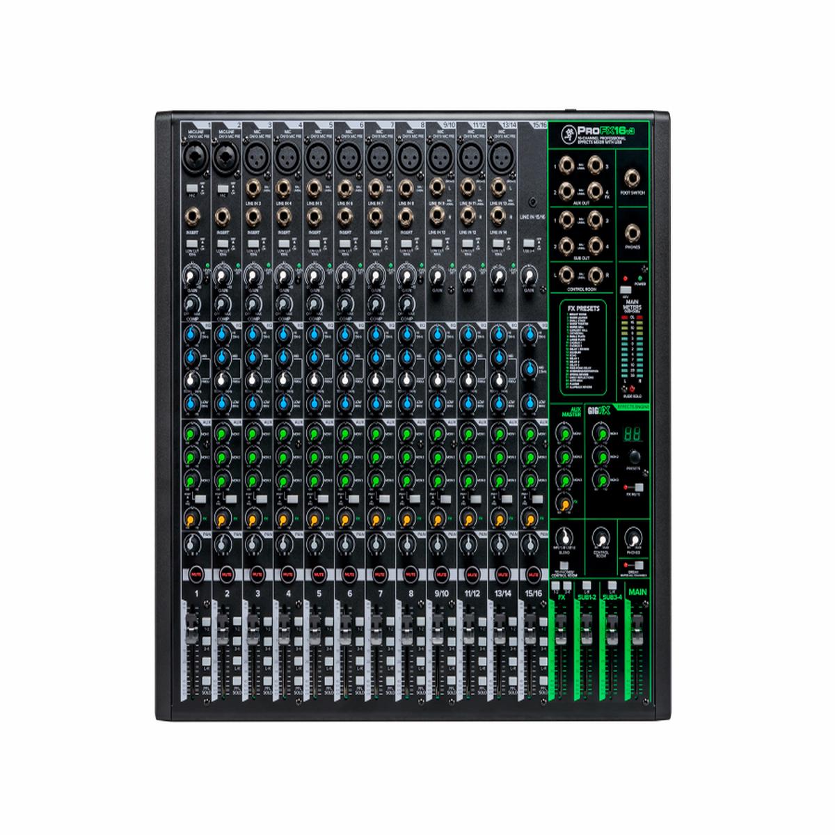 Mackie PROFX16v3  16-Channel Professional Effects Mixer with USB