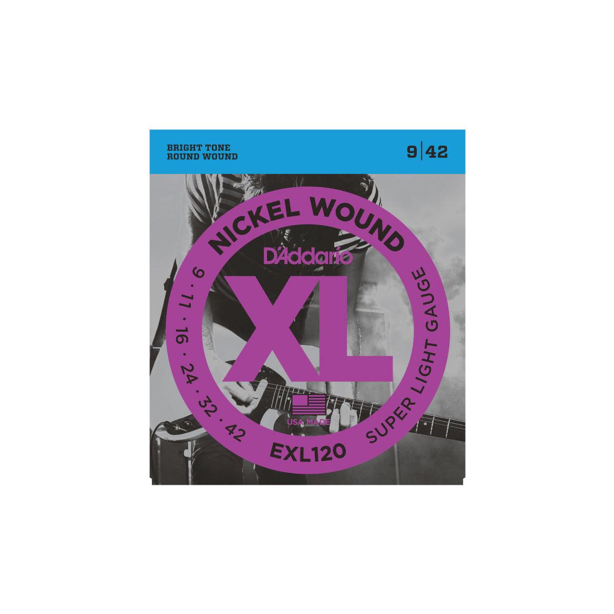 D'addario EXL120 Electric Guitar String Set