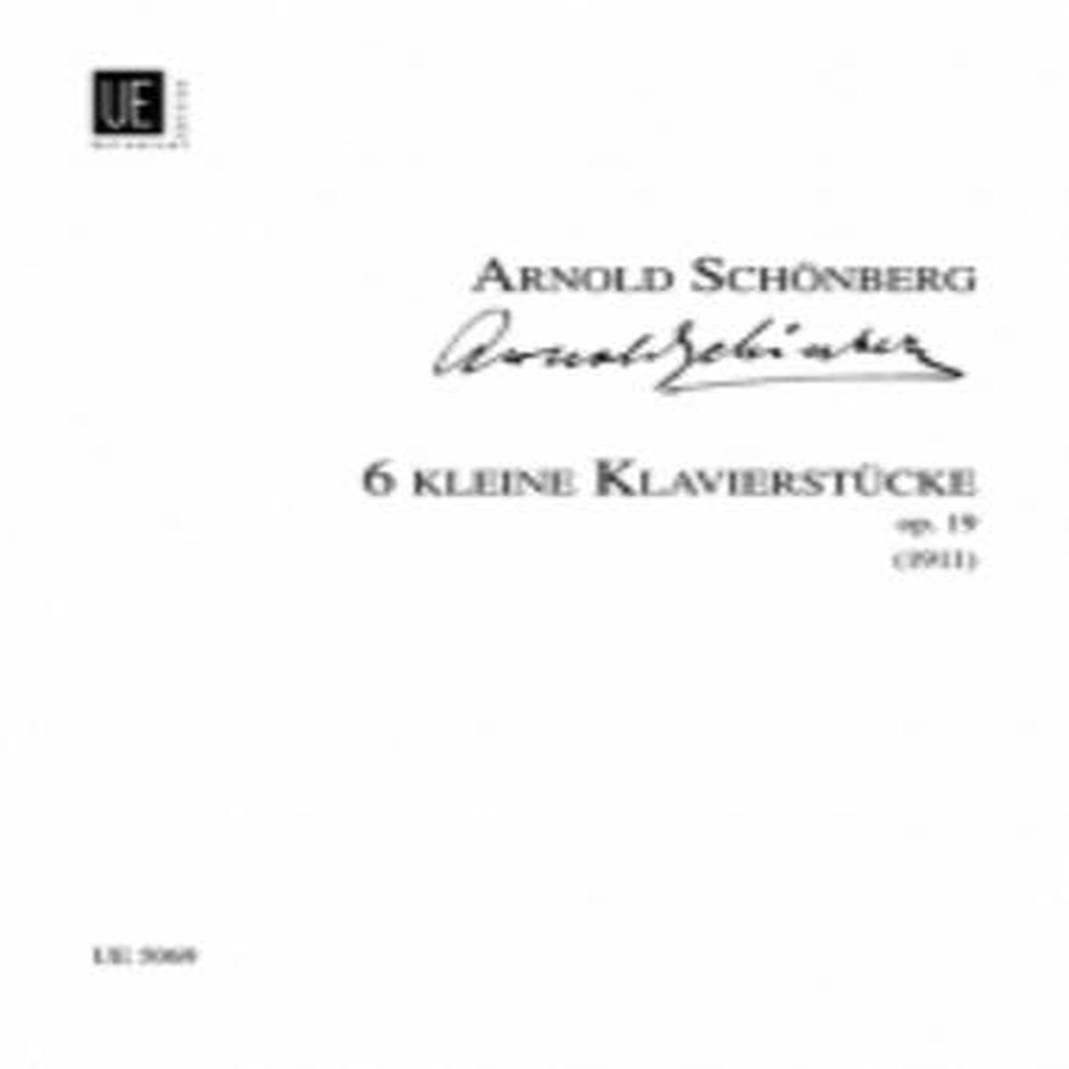 6 Little Pieces for Piano op. 19: UE5069