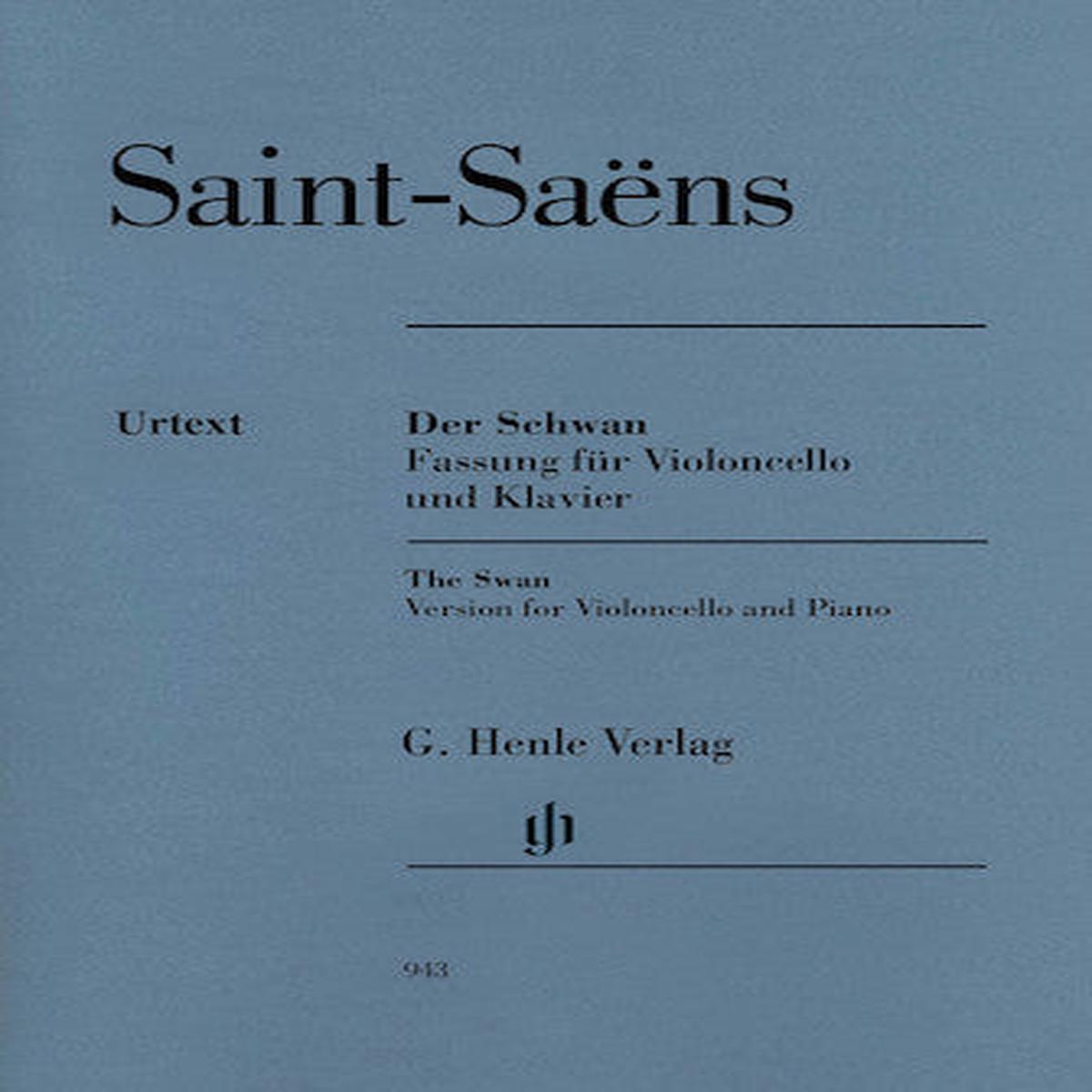 Saint-Saens: The Swan from The Carnival of the Animals (Cello and Piano)