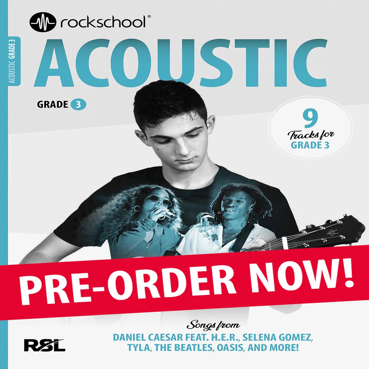 ( Pre-order) Rockschool Acoustic Guitar Grade 3 (2026)