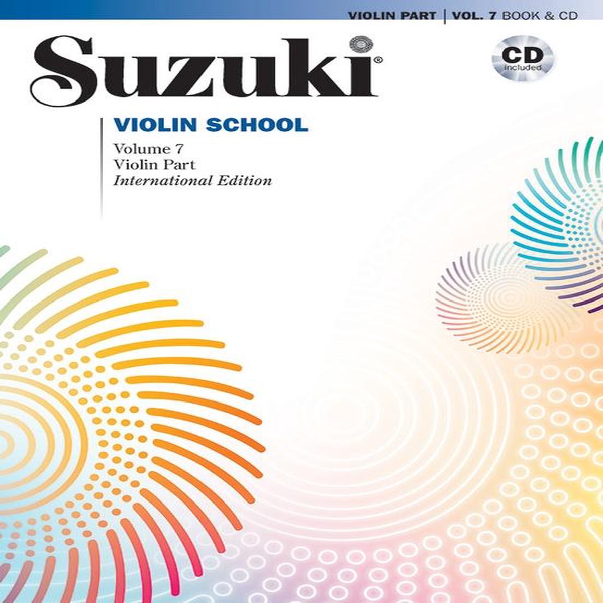 Suzuki Violin School Volume 7 - Violin Part + CD