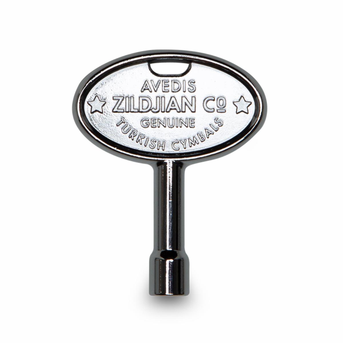 ZILDJIAN ZKEY CHORME DRUM KEY w/ ZILDJIAN Trademark