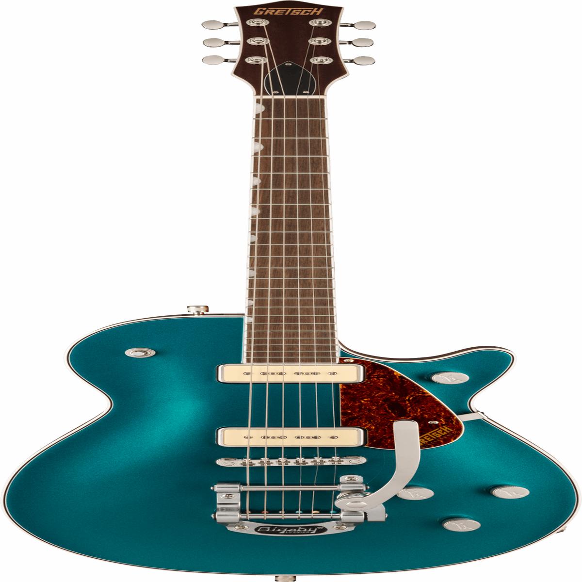 Gretsch G5210T-P90 Electromatic Jet Two 90 Single-Cut with Bigsby, Laurel Fingerboard, Petrol