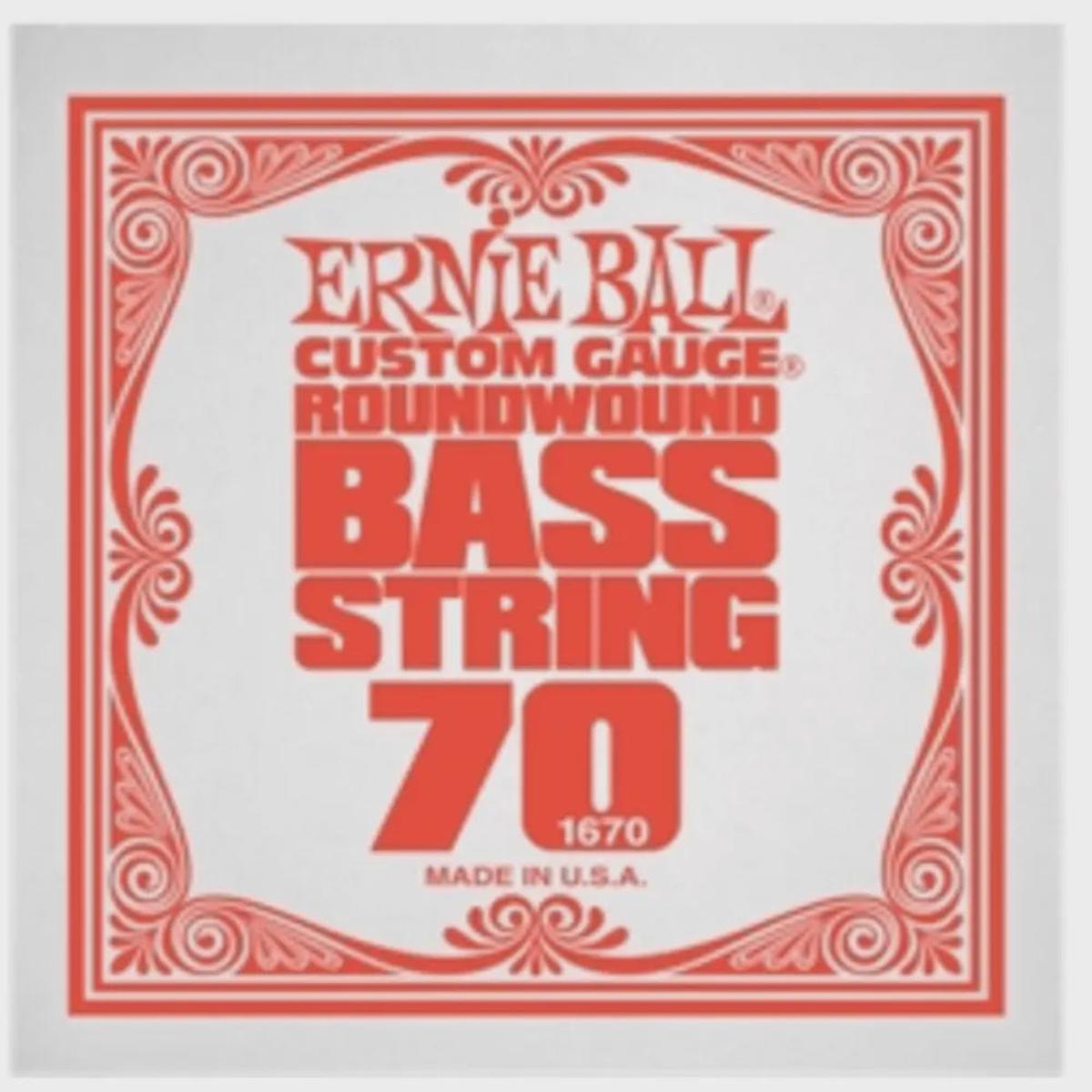 .070 Nickel Wound Electric Bass String Single