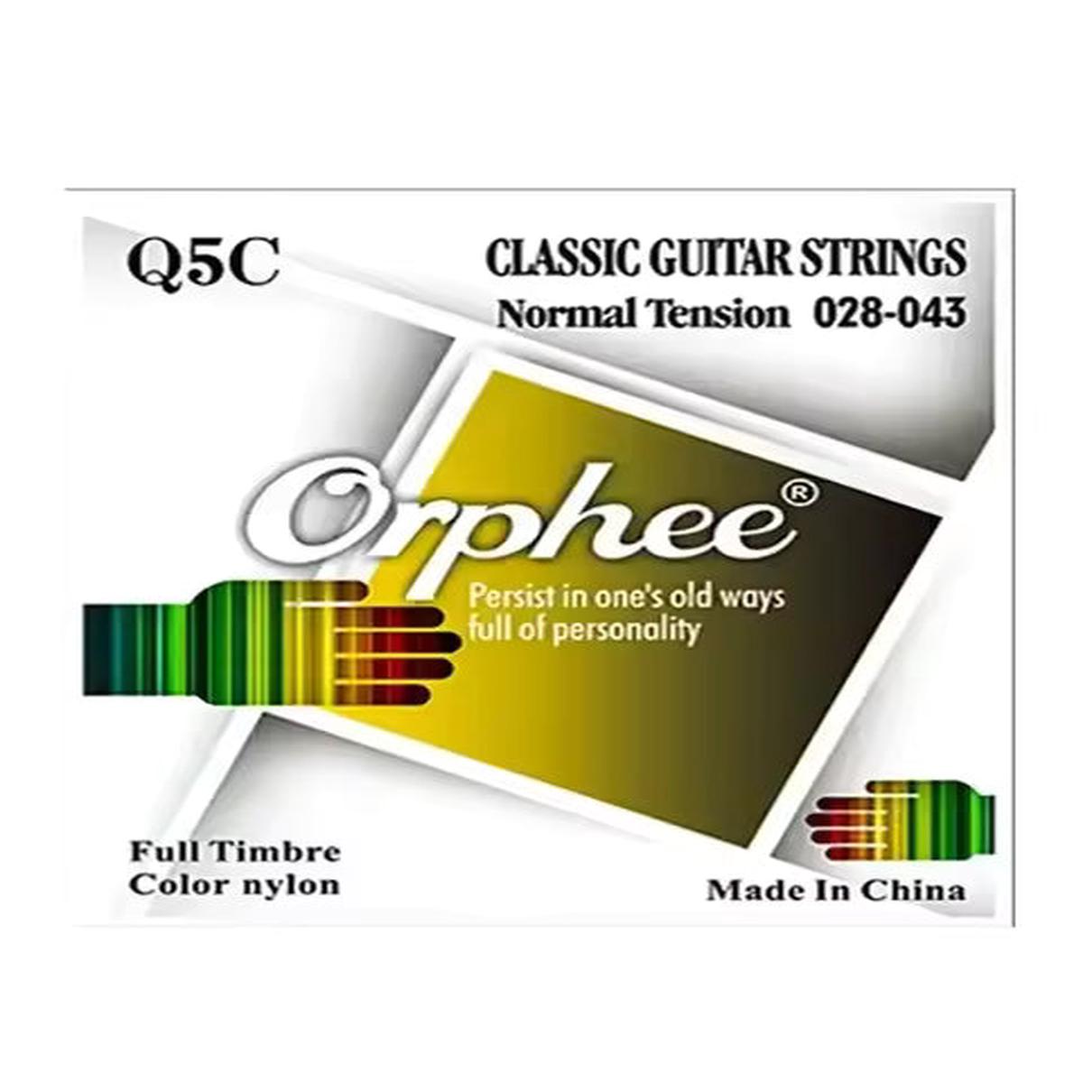 Orphee - Normal Tension Classical Guitar Strings - Black