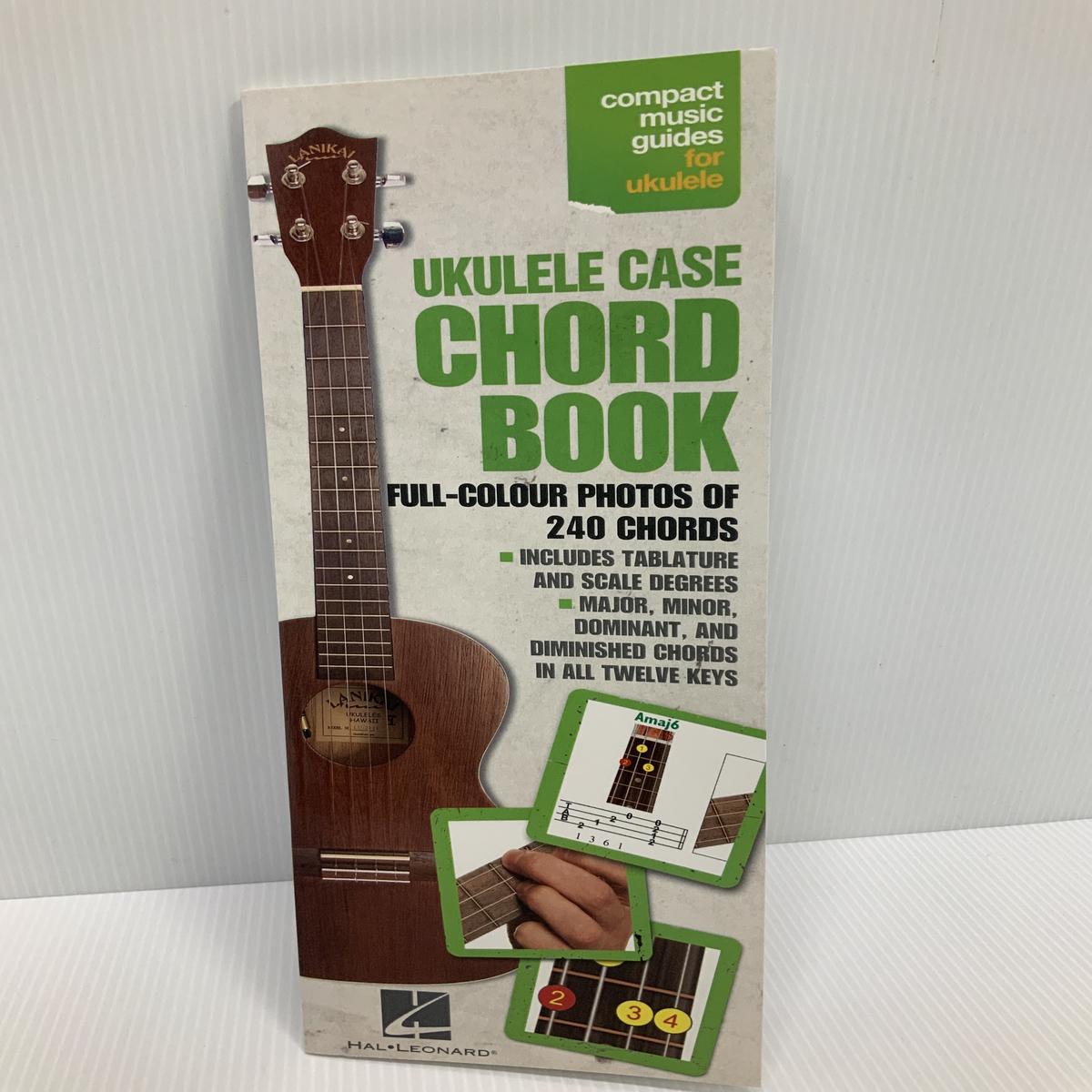 Ukulele Case Chord Book in full colour