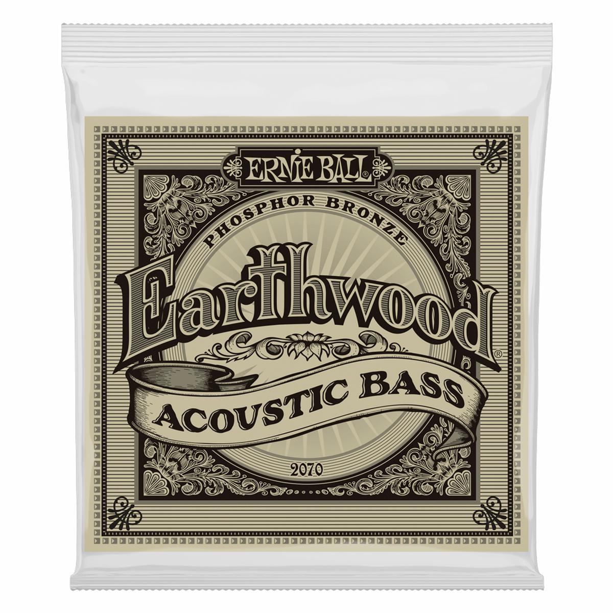 Ernie Ball - Earthwood Acoustic Bass Guitar Strings - 45/95