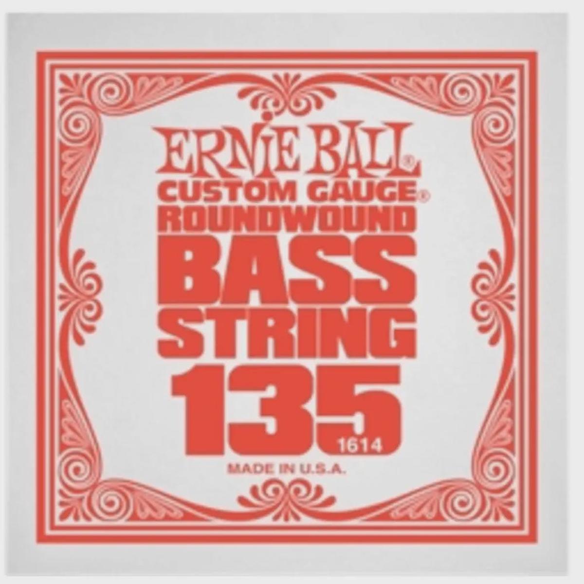 .135 Nickel Wound Electric Bass String Single