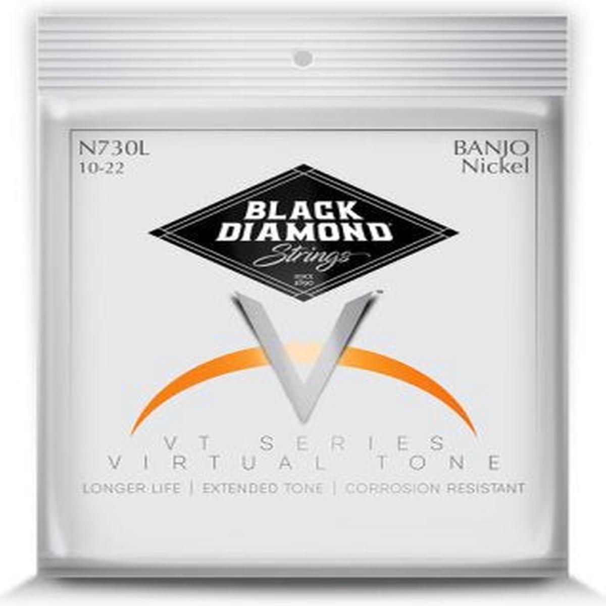 Black Diamond - Banjo Nickel Wound Strings - Light 10-22