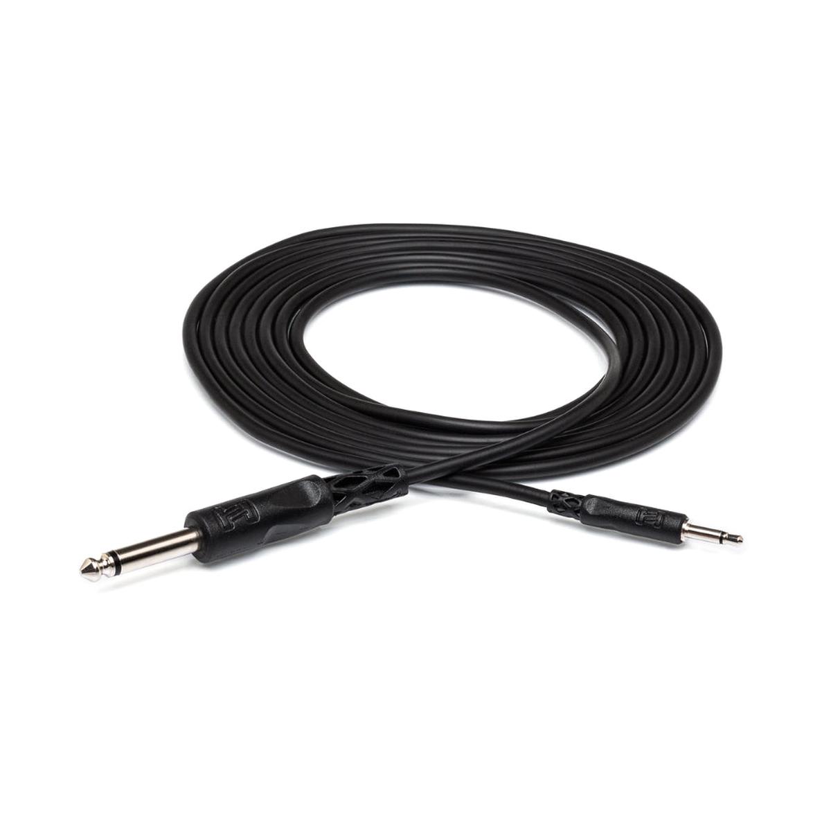 Hosa Technology 35mm TS to 14 TS Mono Interconnect Cable 10ft