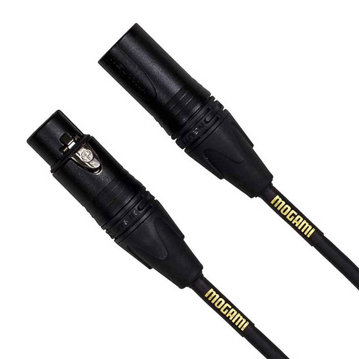 Mogami 15FT Gold Series Studio Microphone Cable - StraightStraight