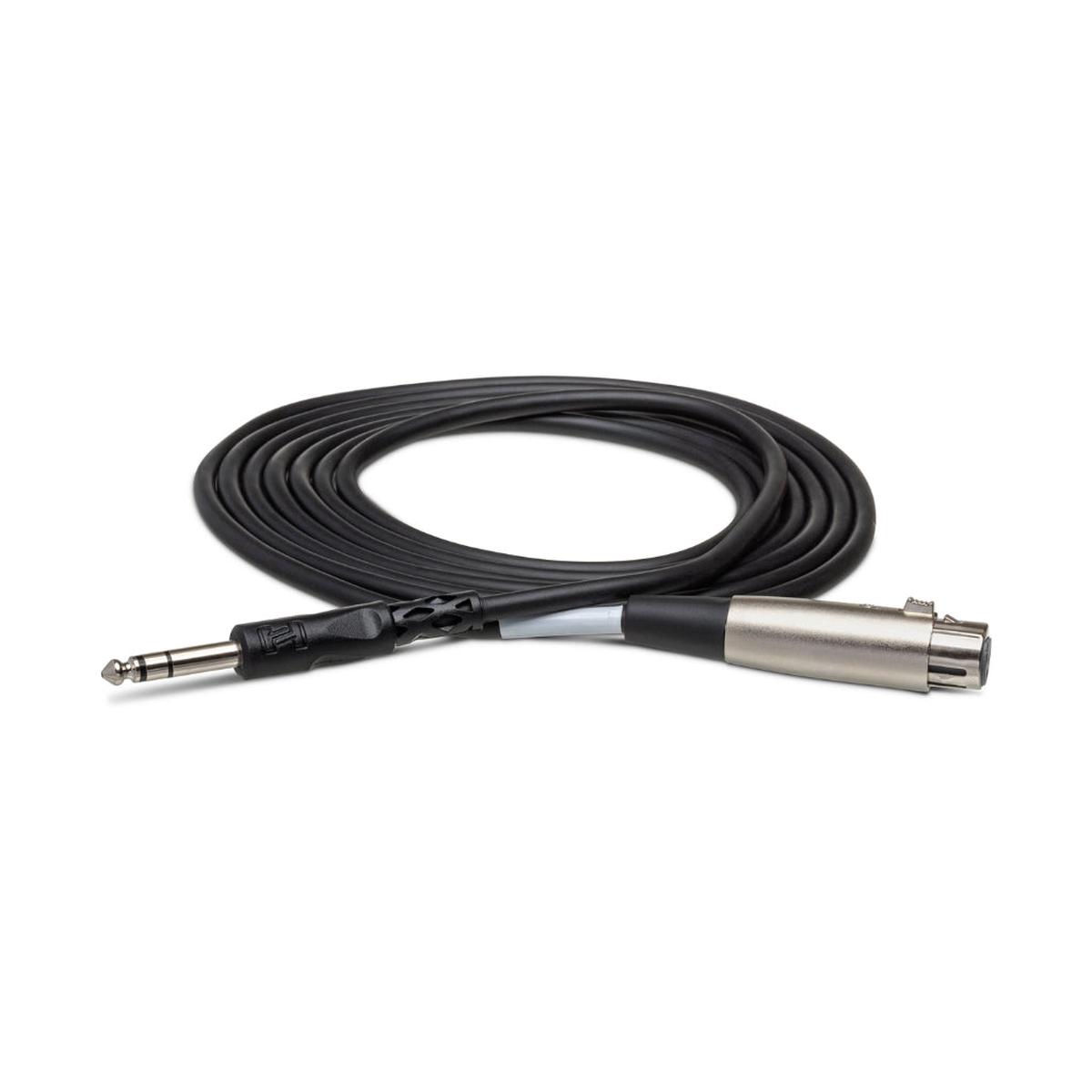 Hosa Technology XLR3F to 14 in TRS Balanced Interconnect Cable 15ft