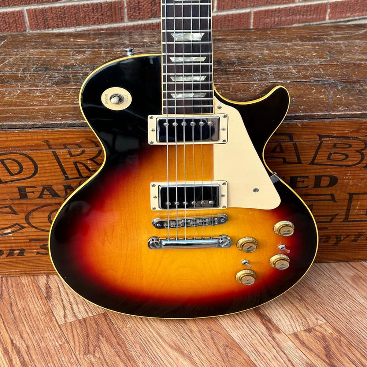 1978 Gibson Les Paul Standard Tobacco Sunburst wHSC